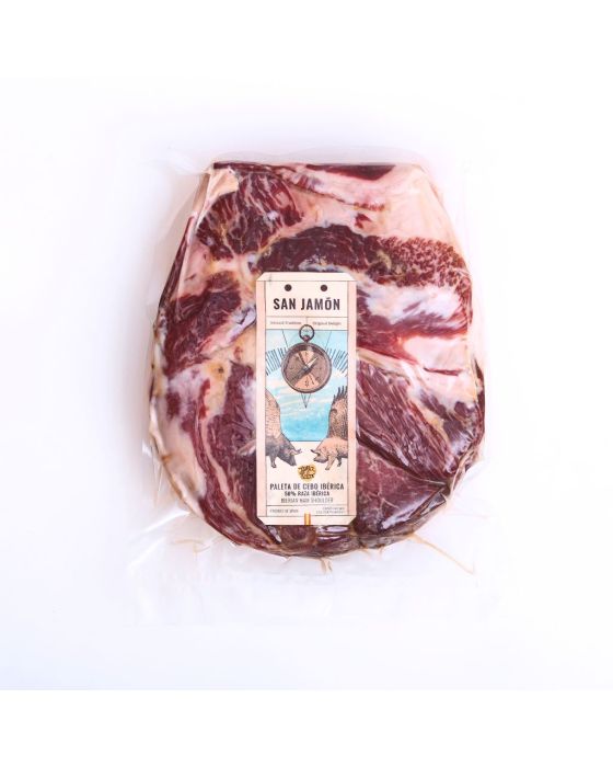 paleta de cebo 50% ibérica deshuesada